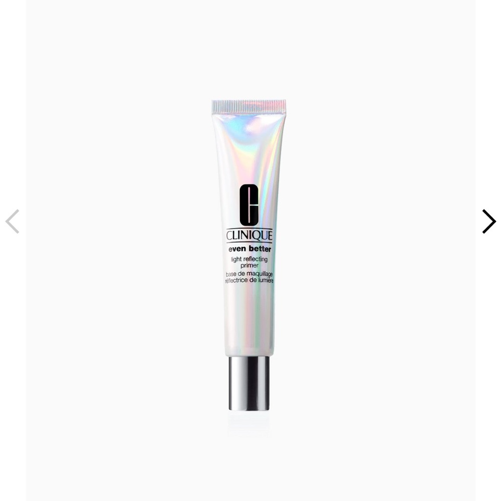 Clinique Iridescent Light Reflecting Base with tote bag/cosmetic bag